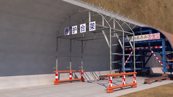 游仙区隧道施工动画制作公司 - 隧道施工工艺和施工方法 - 隧道施工汇报动画视频 - bim 工程施工动画